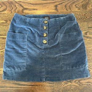 BDG blue skirt
